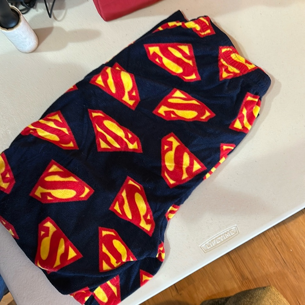 Superman fleece lounge pants